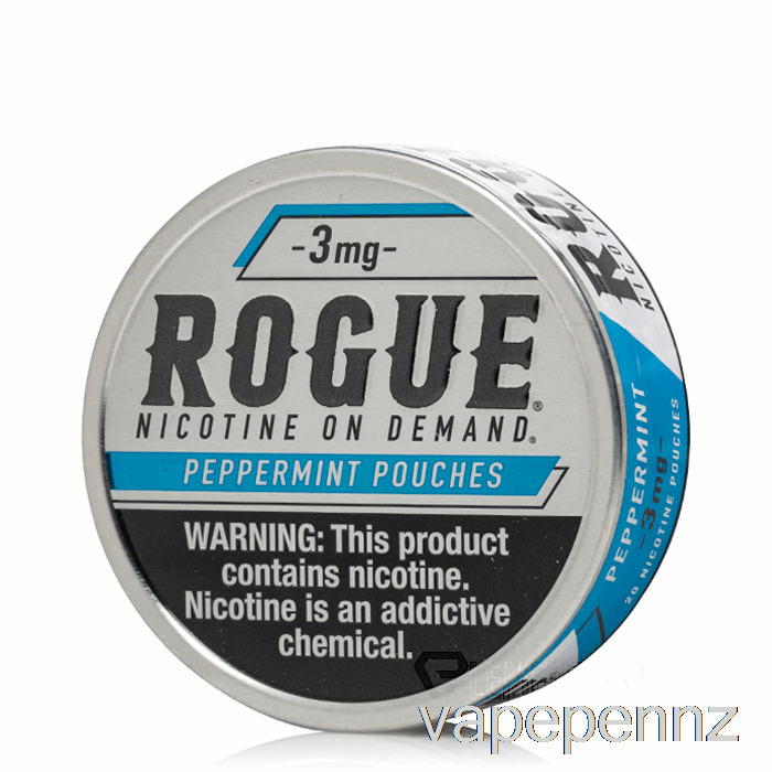ROGUE Nicotine Pouches - PEPPERMINT 3mg VAPE NZ